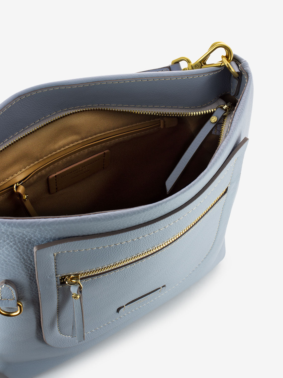 Afra Arctic Leather Bag
