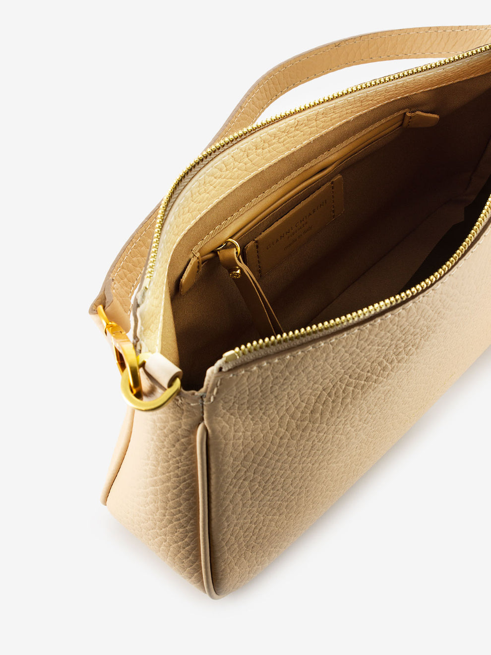 Borsa in pelle Brooke cream