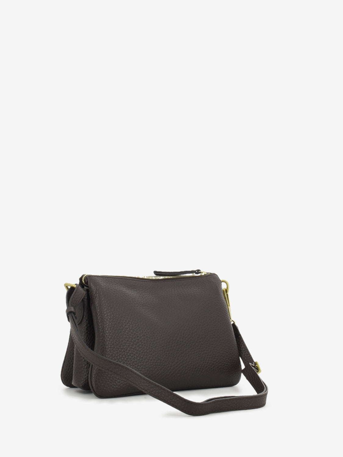 Brooke espresso leather bag