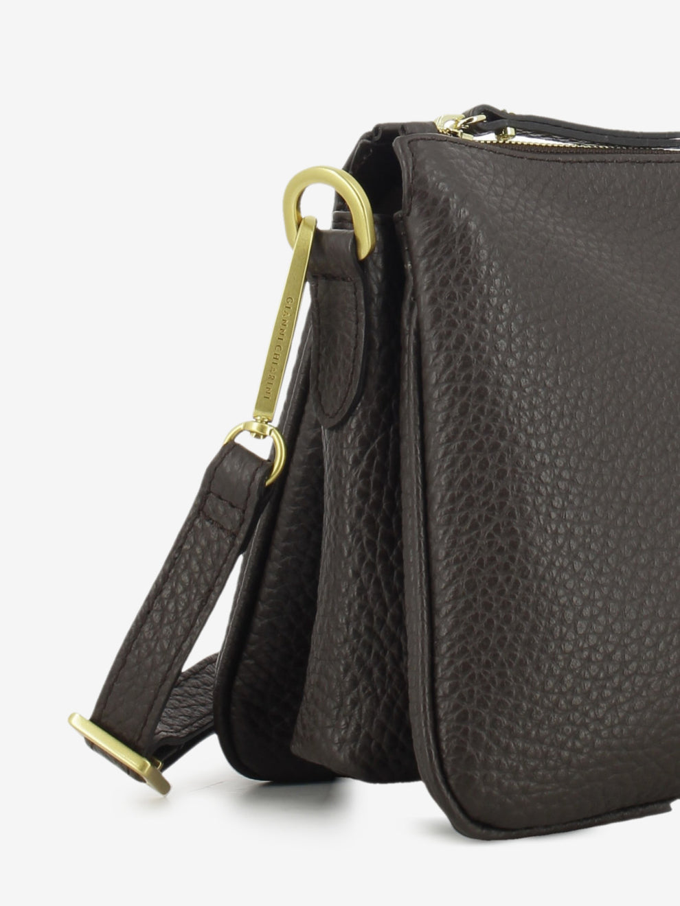 Brooke espresso leather bag