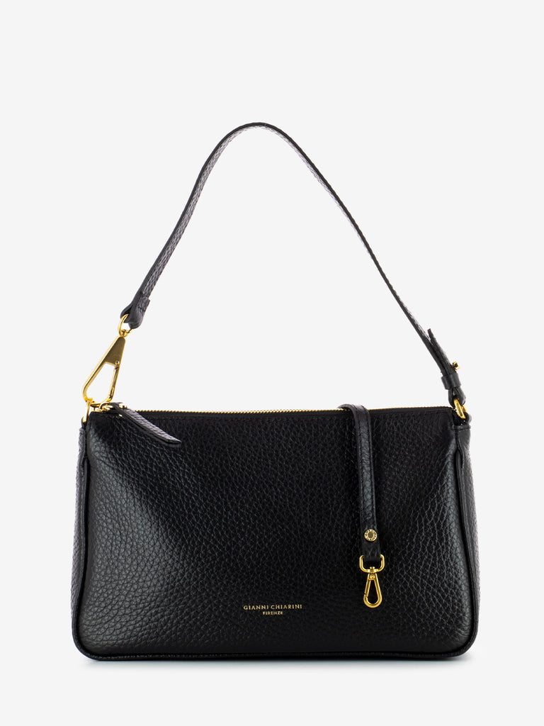 GIANNI CHIARINI - Borsa in pelle Brooke nera