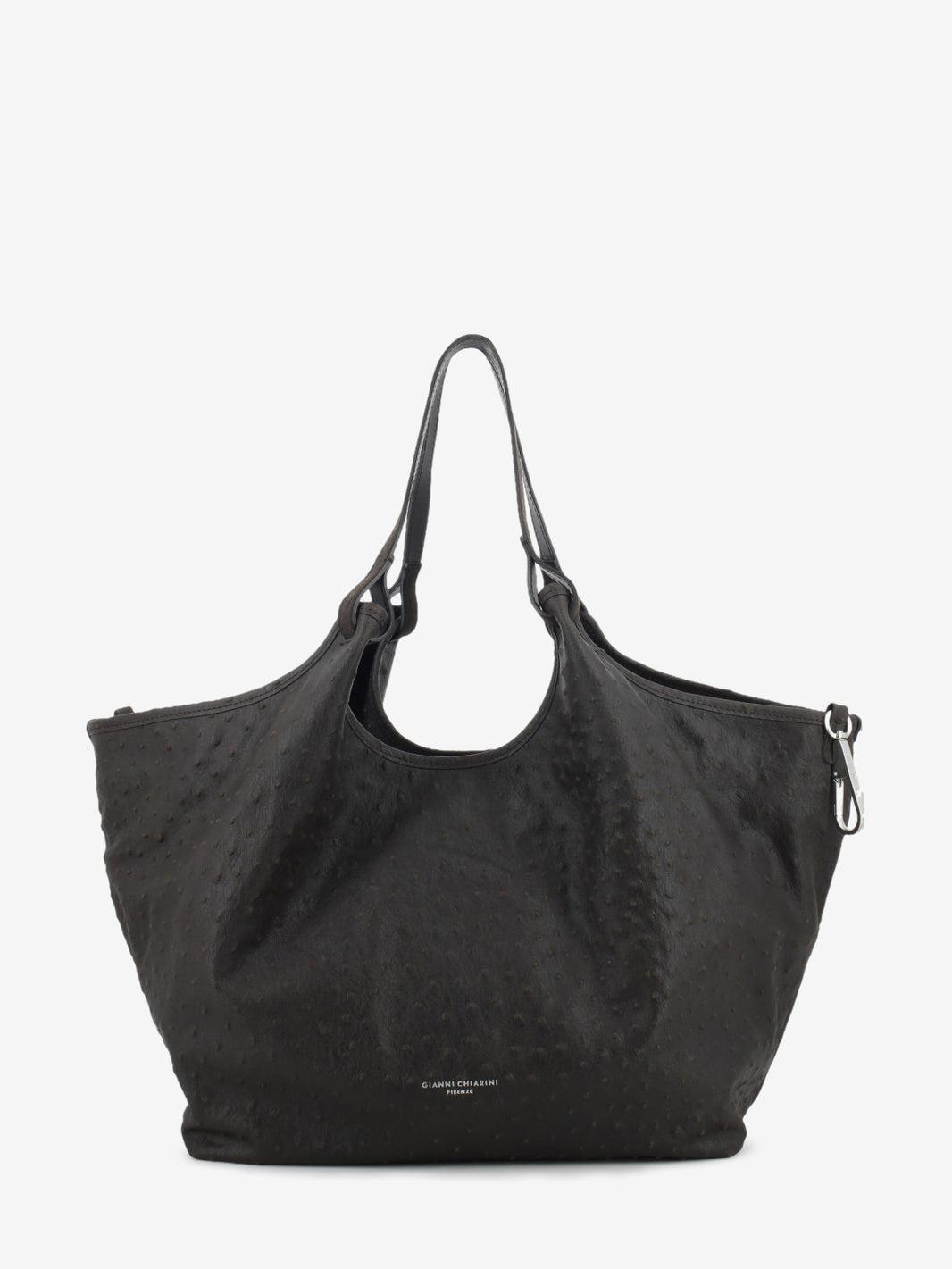 Dua espresso leather bag