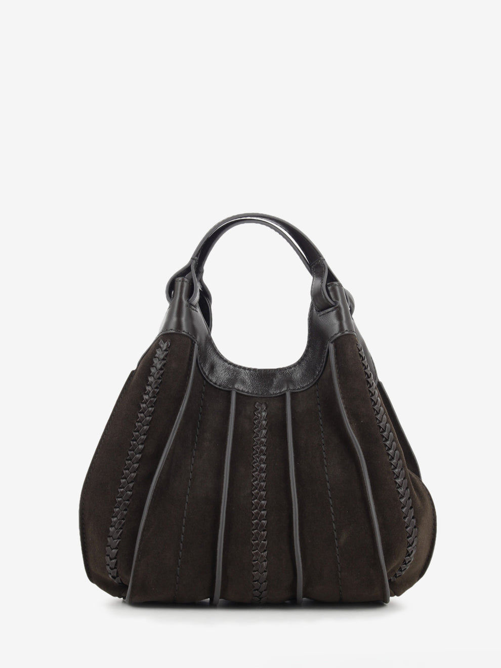 Borsa in pelle Dua espresso