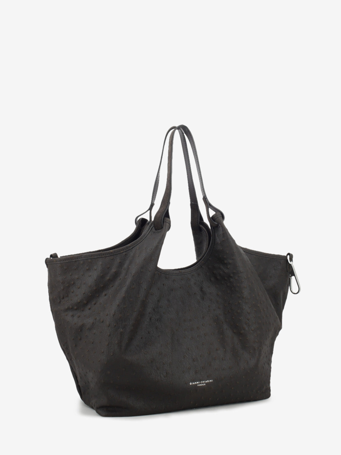 Borsa in pelle Dua espresso