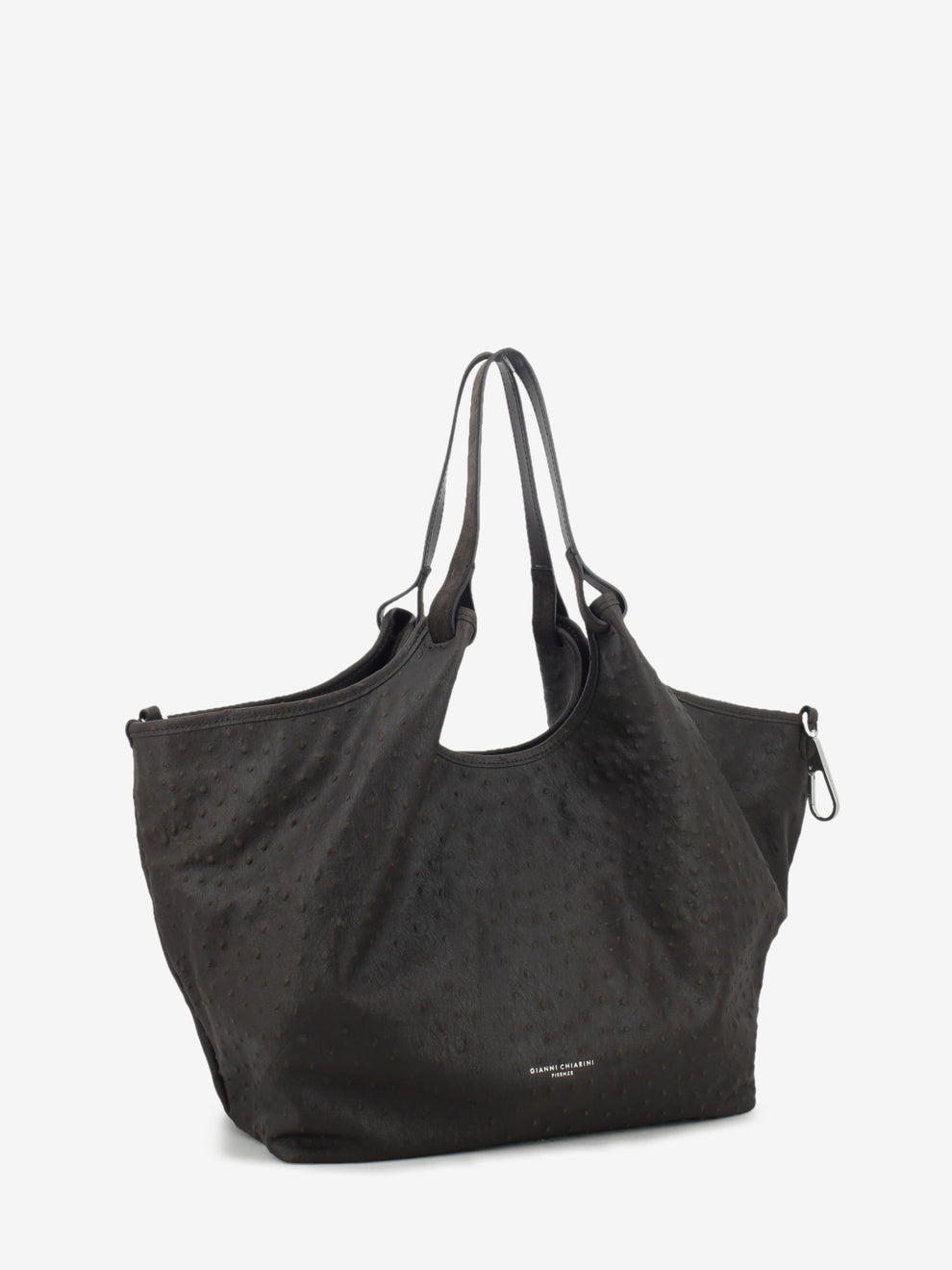 Borsa in pelle Dua espresso