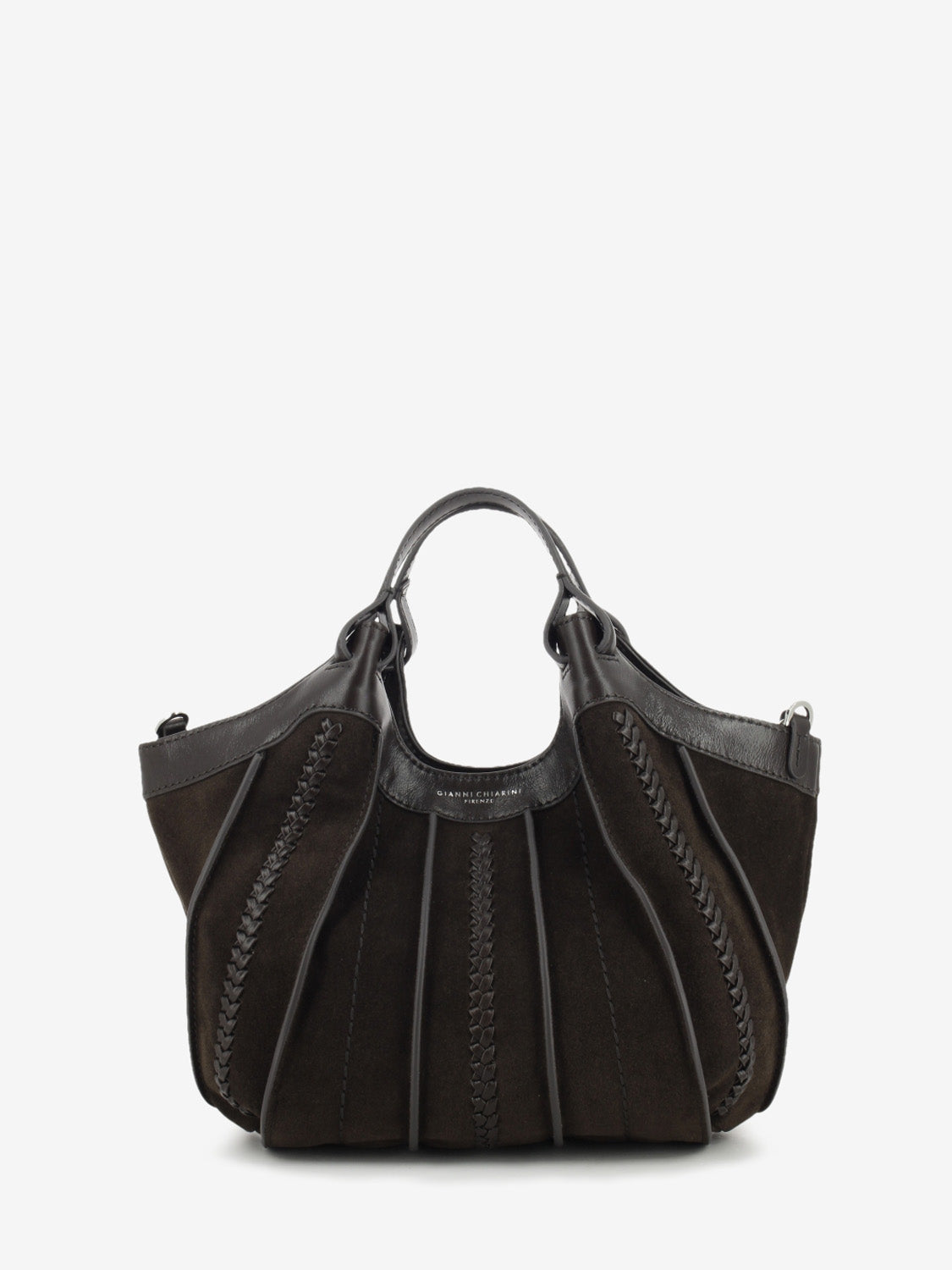 Borsa in pelle Dua espresso