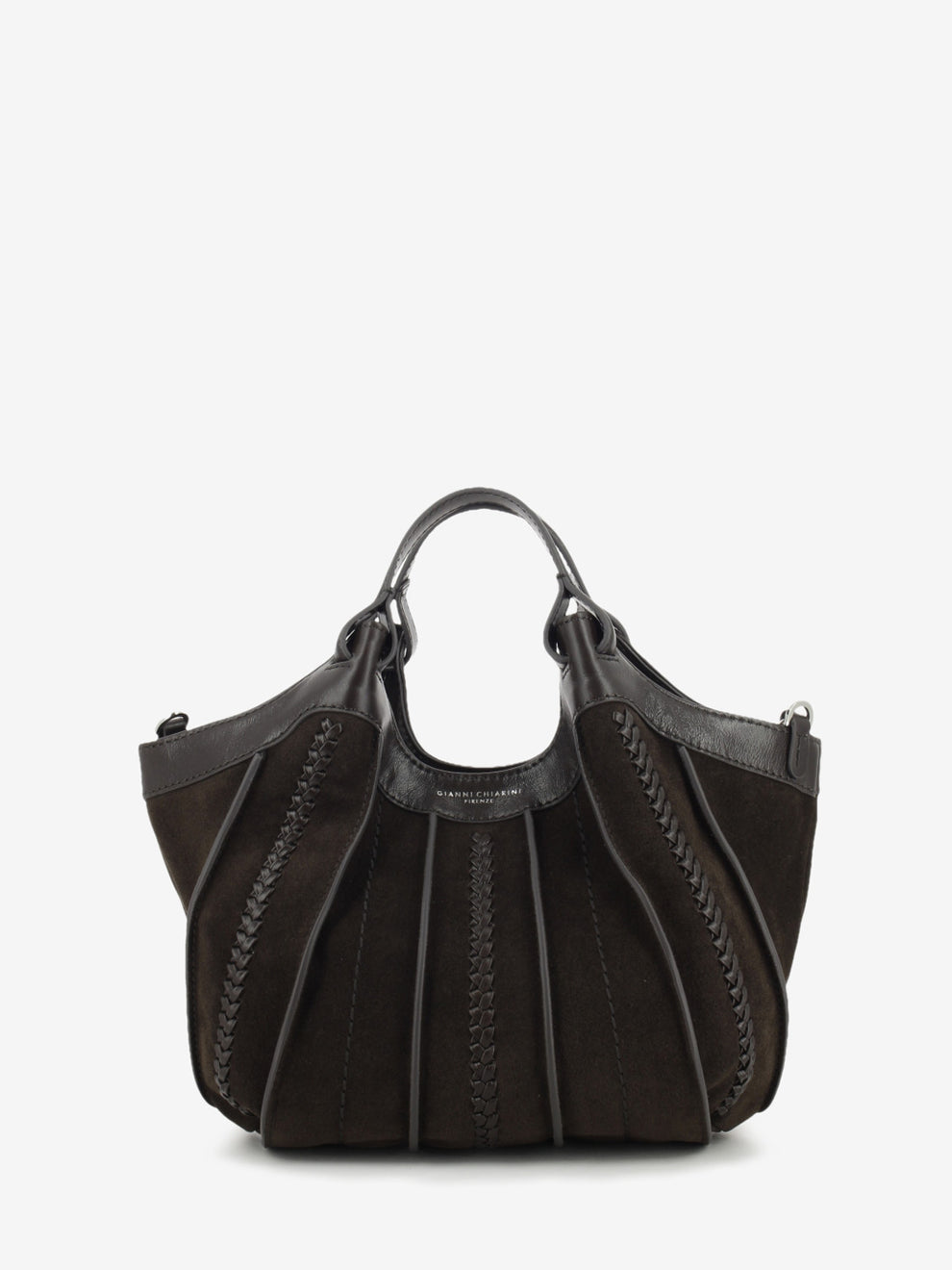 Borsa in pelle Dua espresso