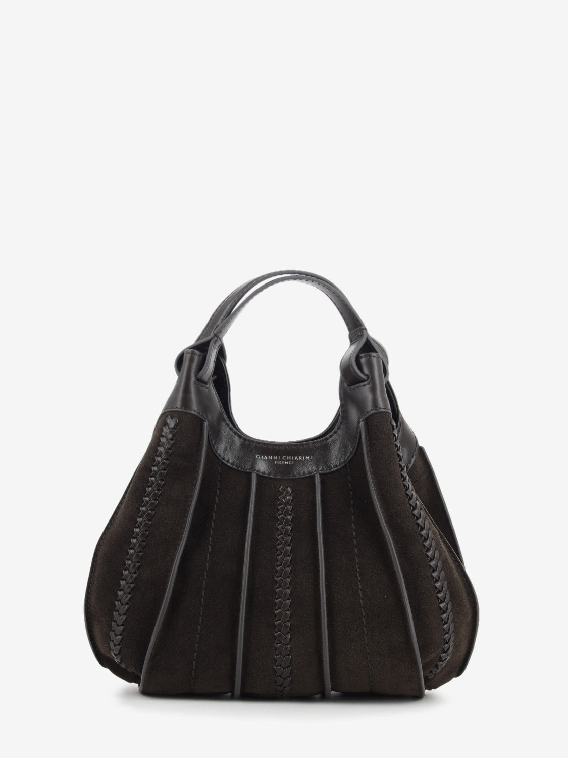 Borsa in pelle Dua espresso