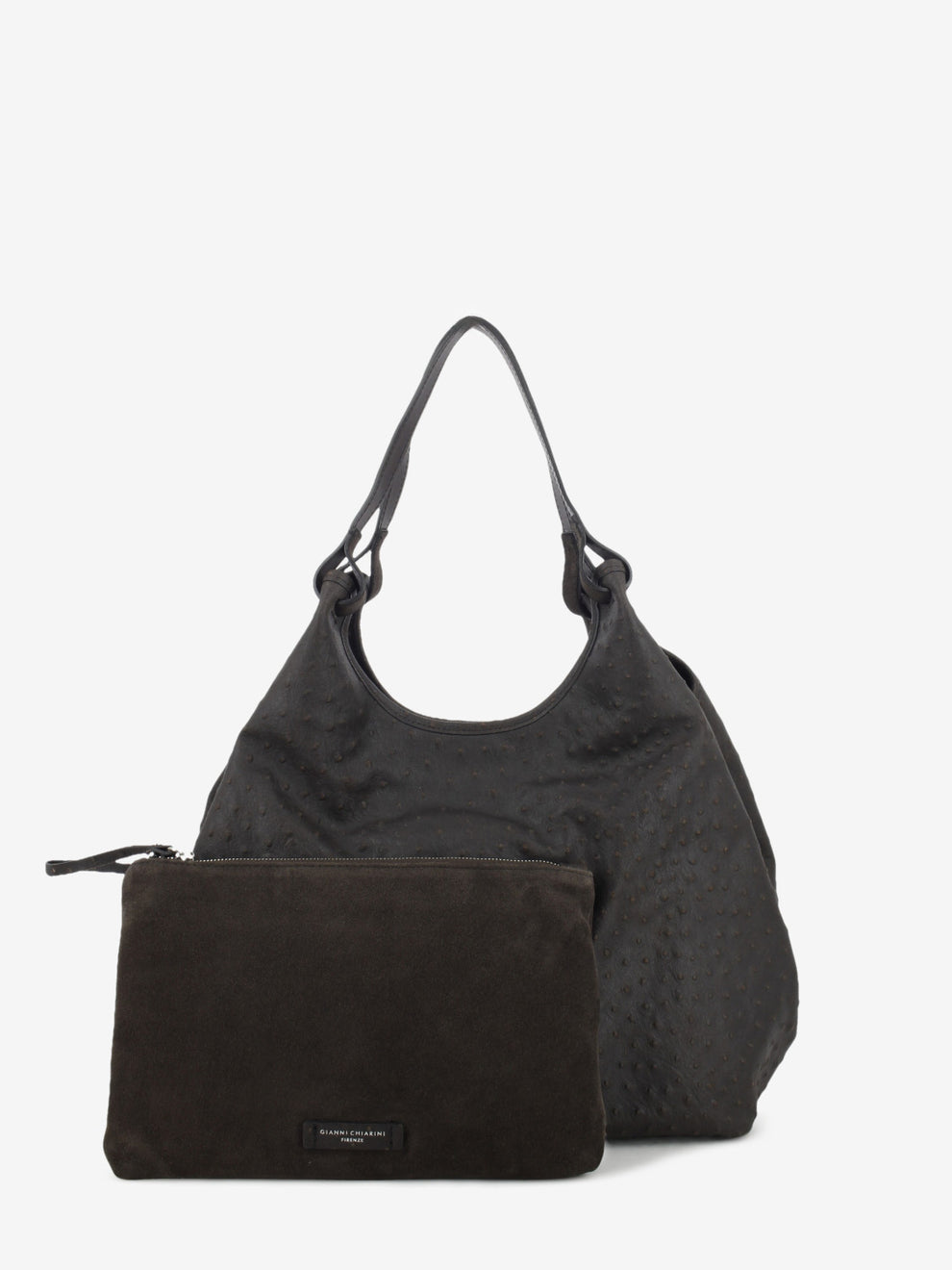 Borsa in pelle Dua espresso
