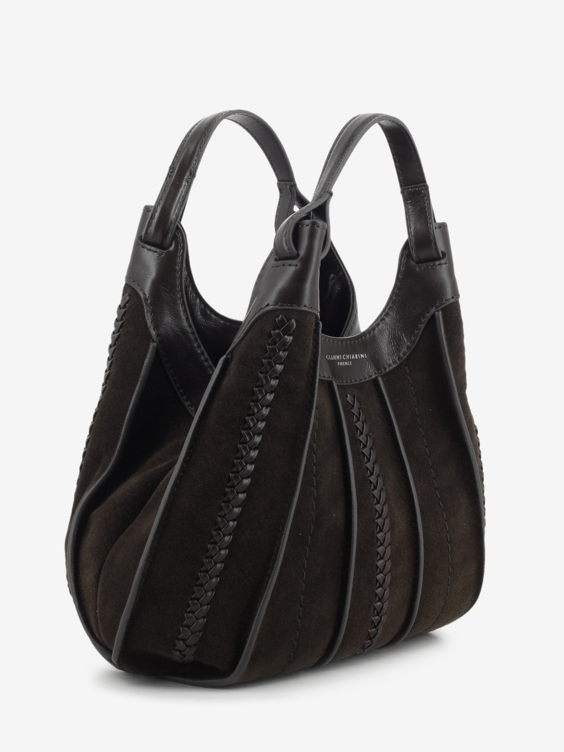 Borsa in pelle Dua espresso
