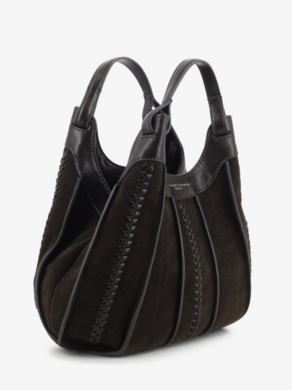 Borsa in pelle Dua espresso