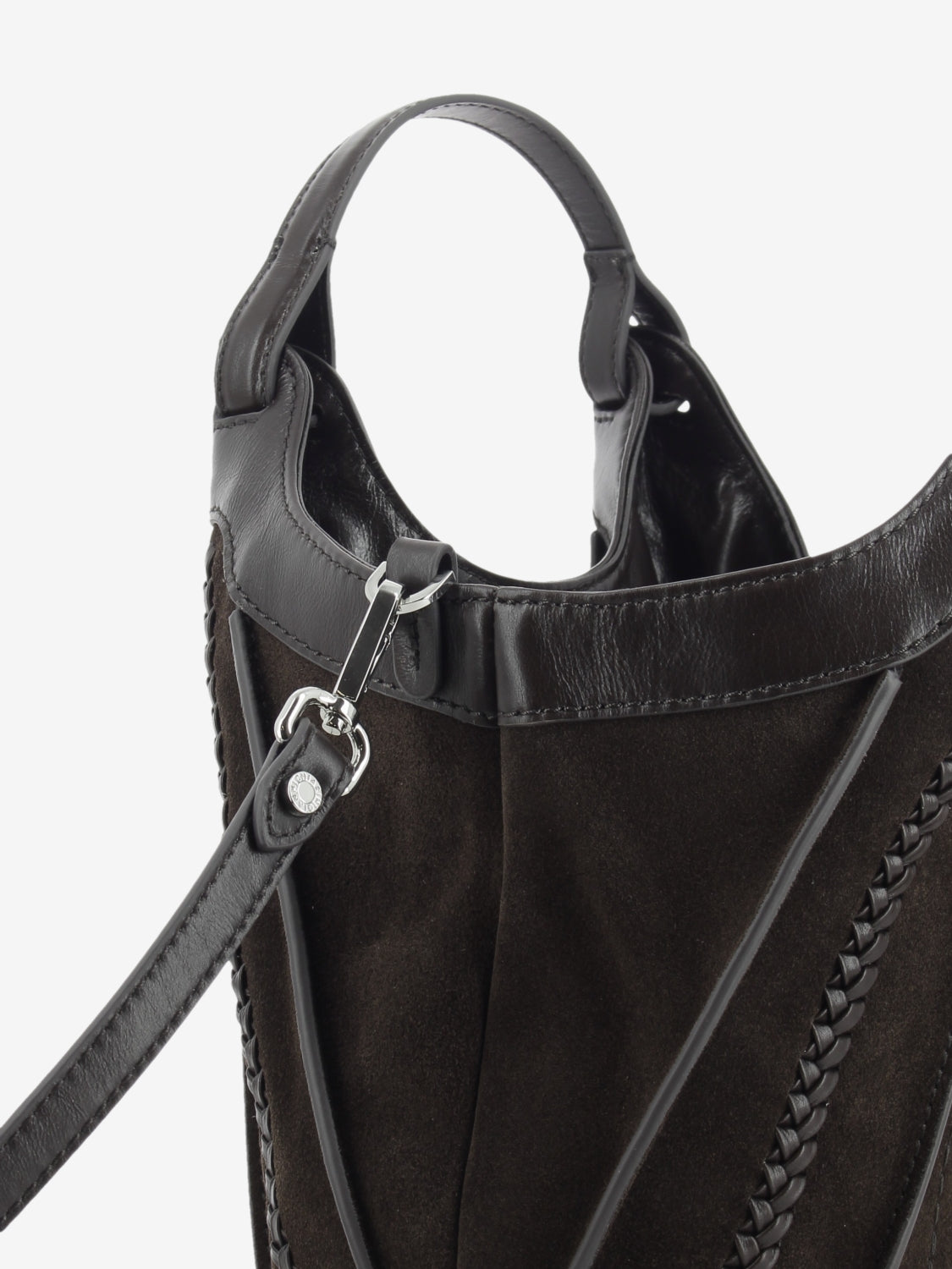 Borsa in pelle Dua espresso