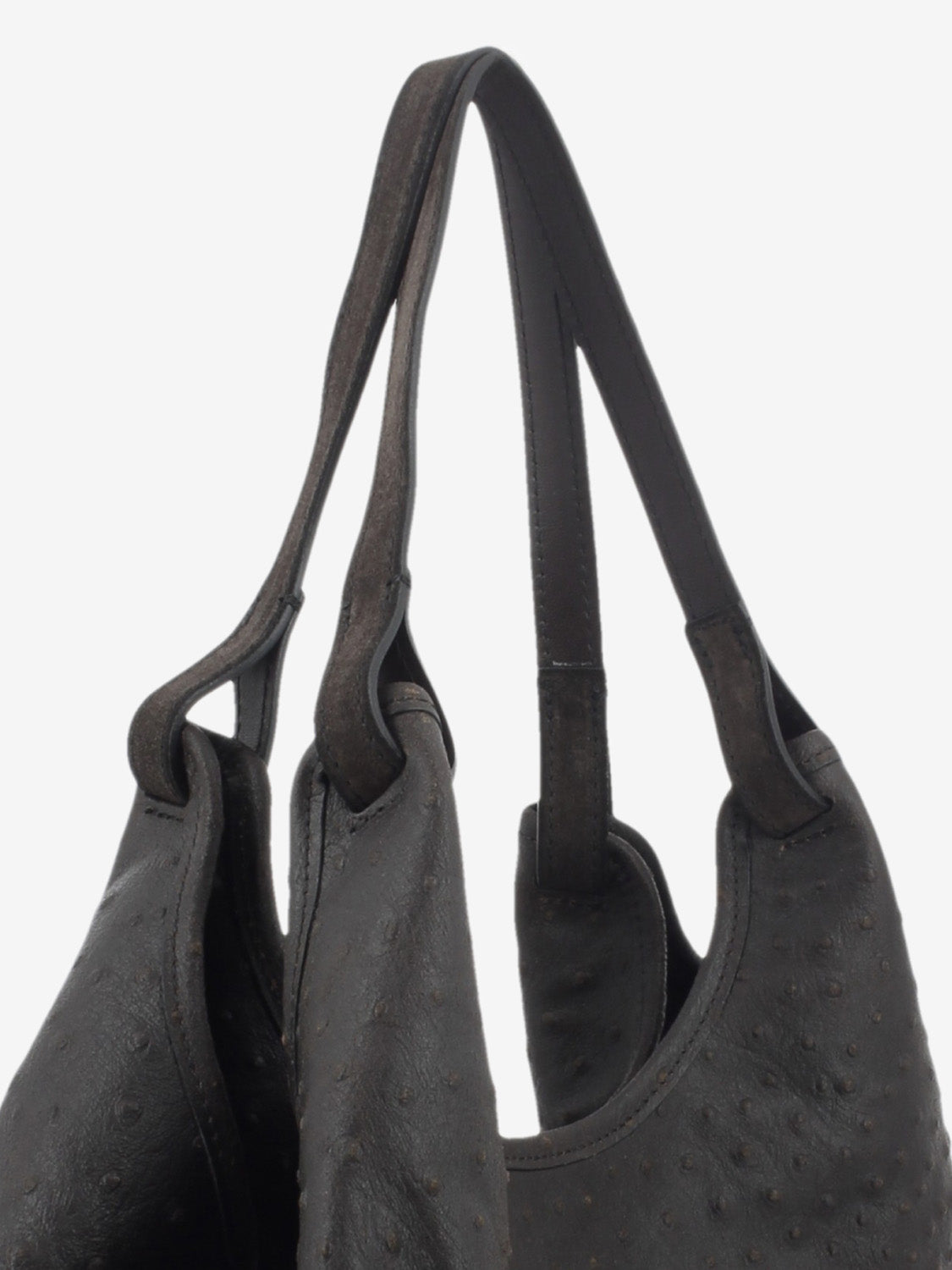 Borsa in pelle Dua espresso