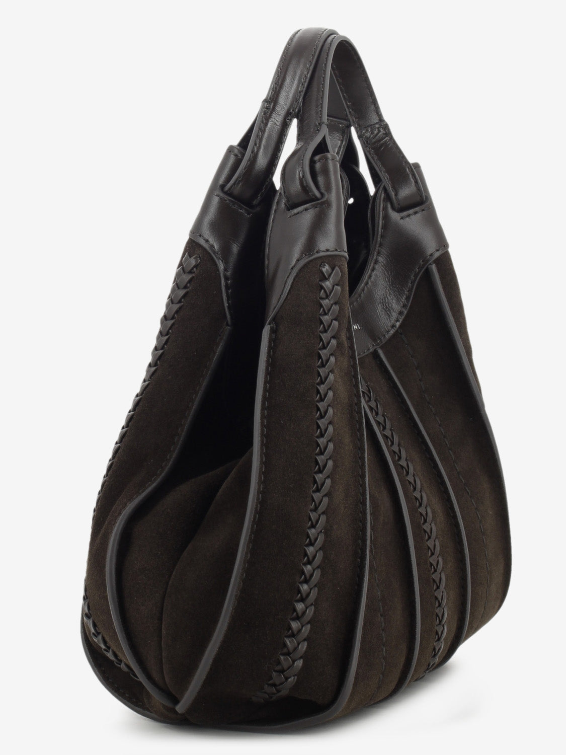 Borsa in pelle Dua espresso