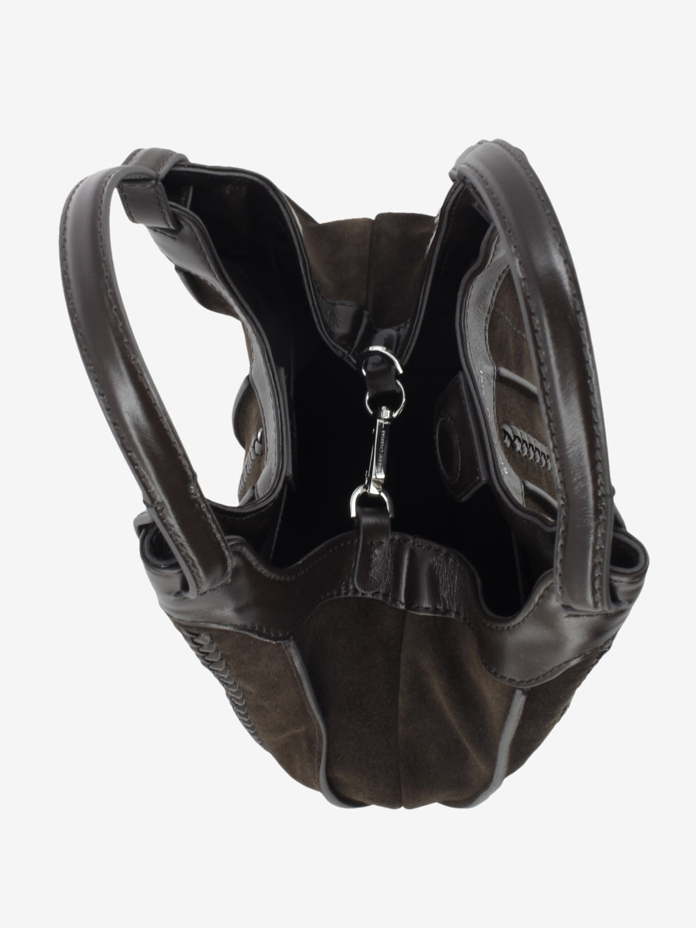 Borsa in pelle Dua espresso