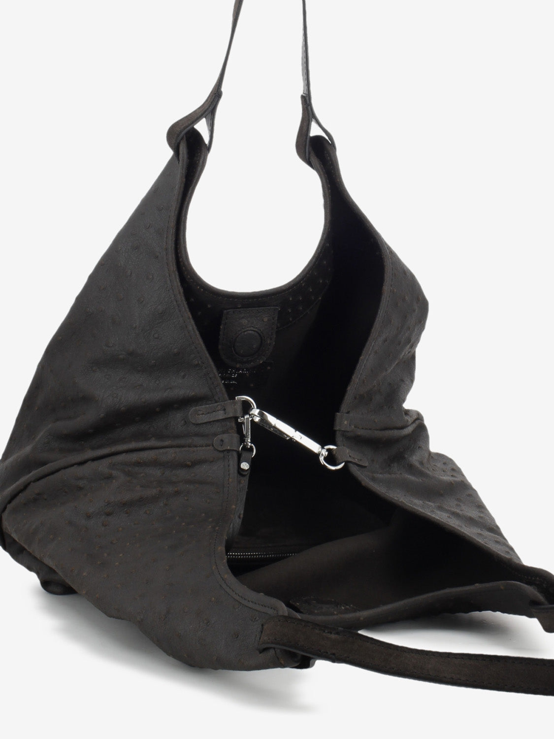 Borsa in pelle Dua espresso
