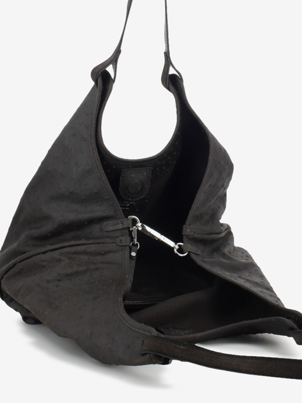 Borsa in pelle Dua espresso