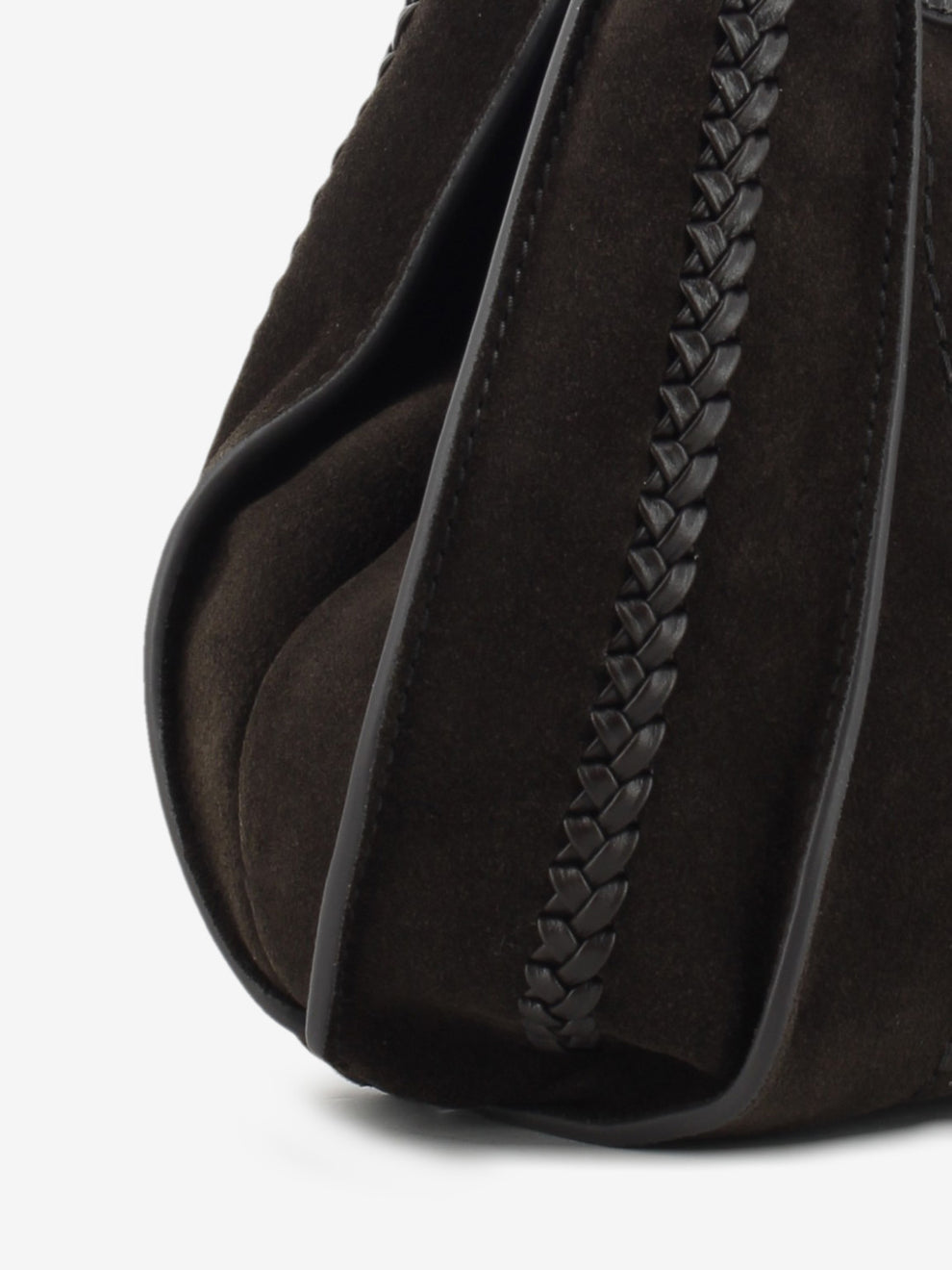 Borsa in pelle Dua espresso