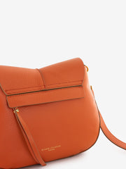 GIANNI CHIARINI - Borsa in pelle Helena round corallo