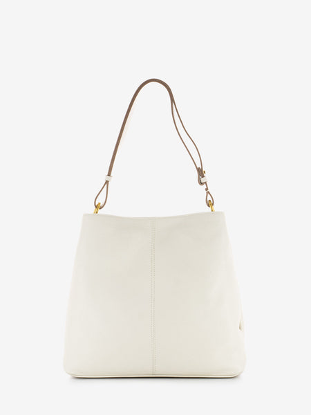 Borsa in pelle Leila marble