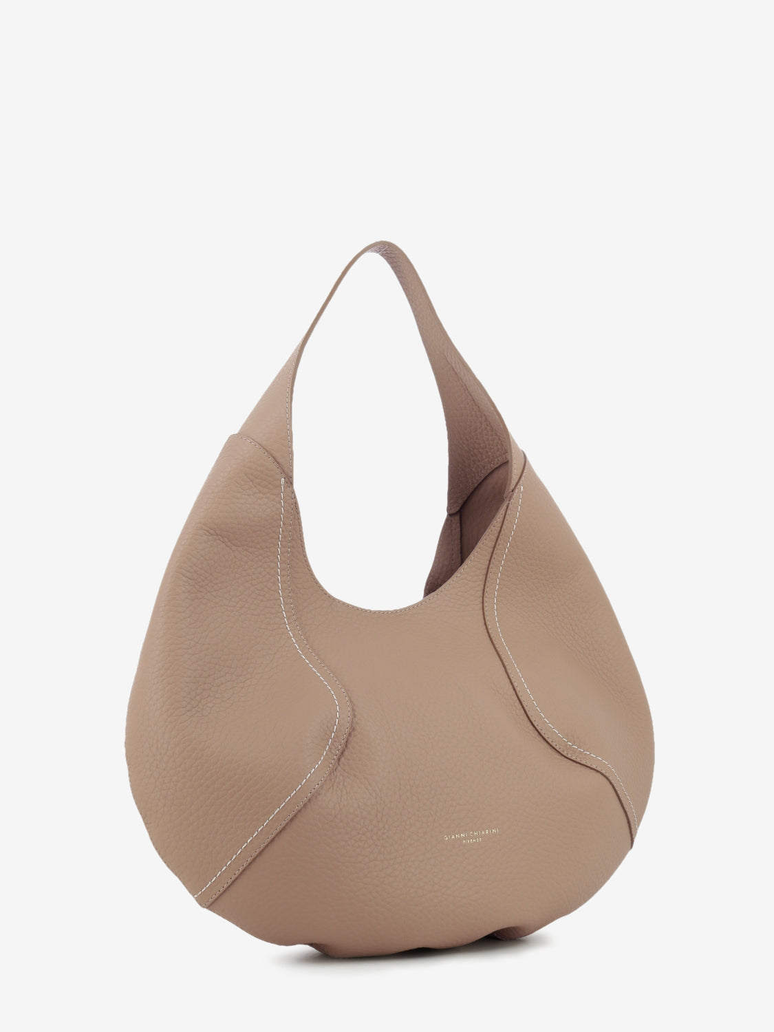Borsa in pelle martellata Zeudi clay