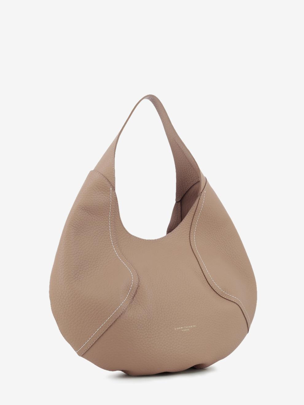 Borsa in pelle martellata Zeudi clay