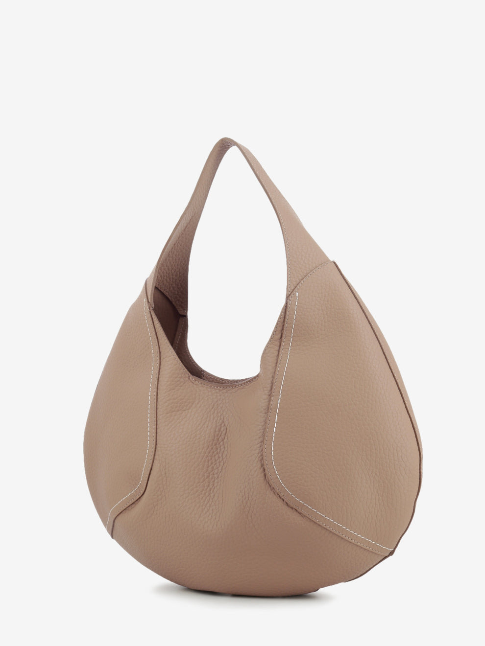 Borsa in pelle martellata Zeudi clay