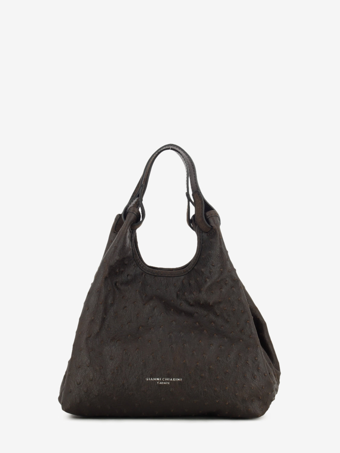 Borsa in pelle Stemu Dua espresso