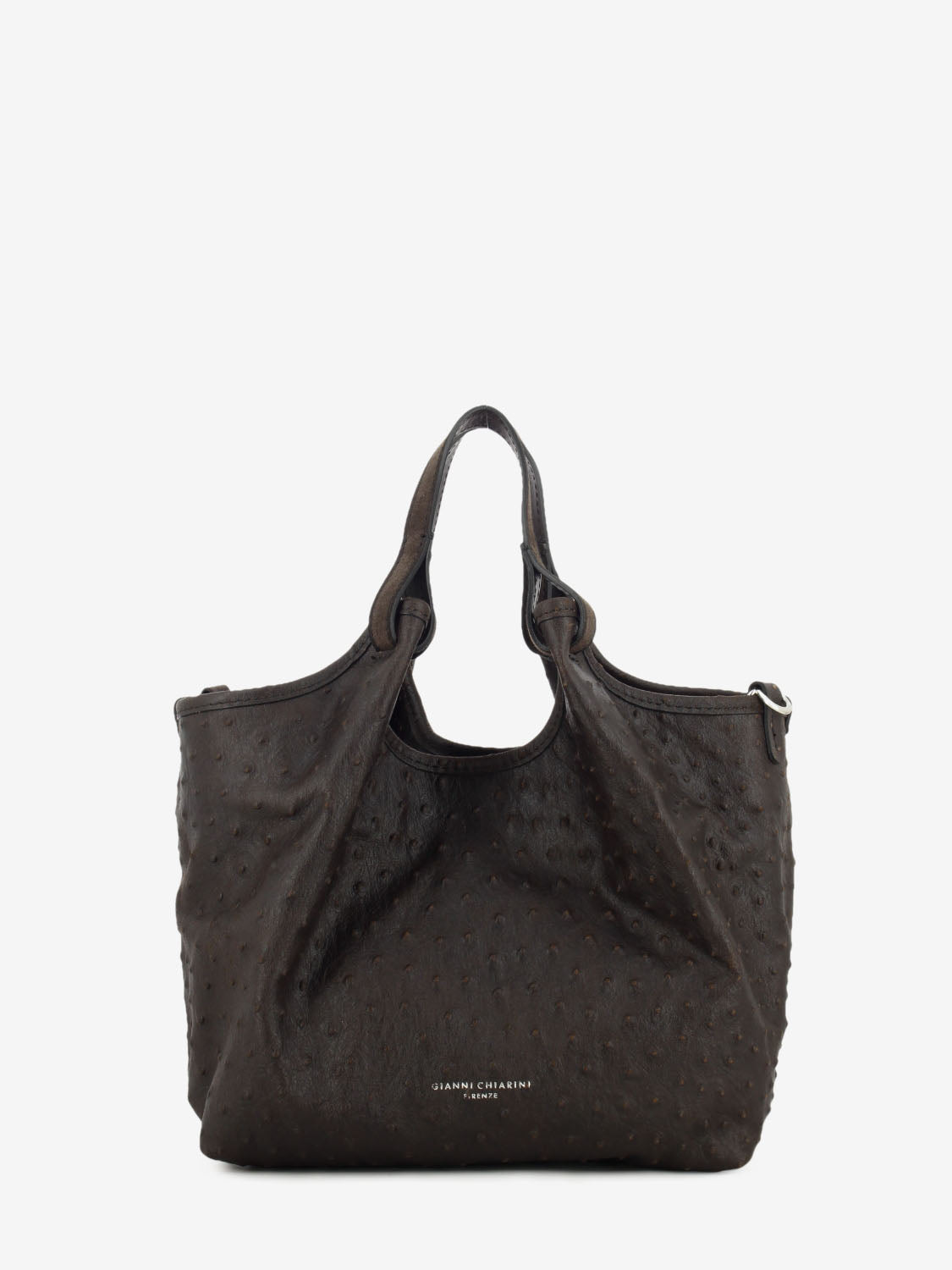 Borsa in pelle Stemu Dua espresso