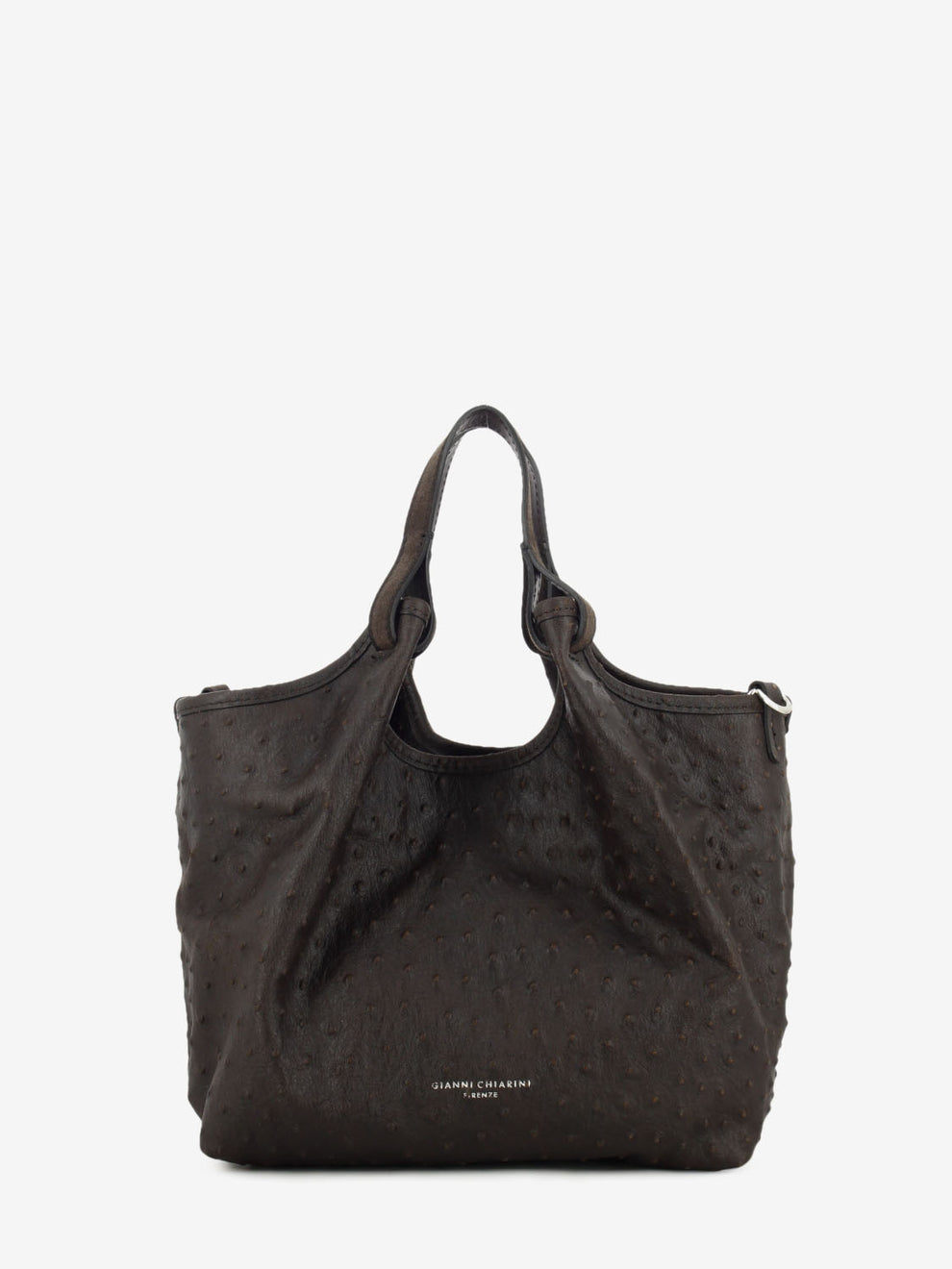 Borsa in pelle Stemu Dua espresso