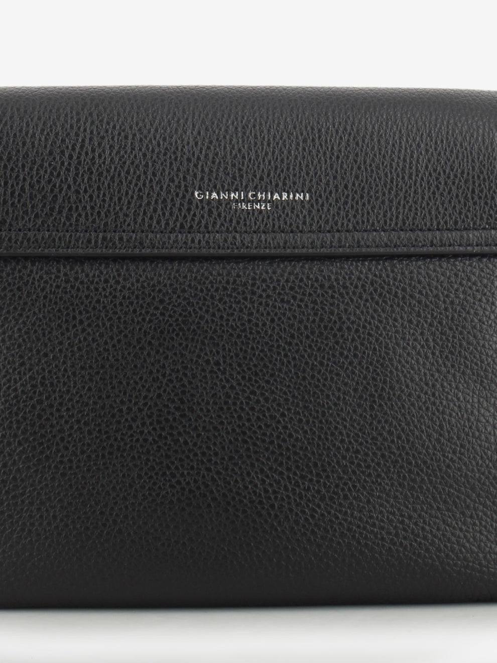 Three black leather bag