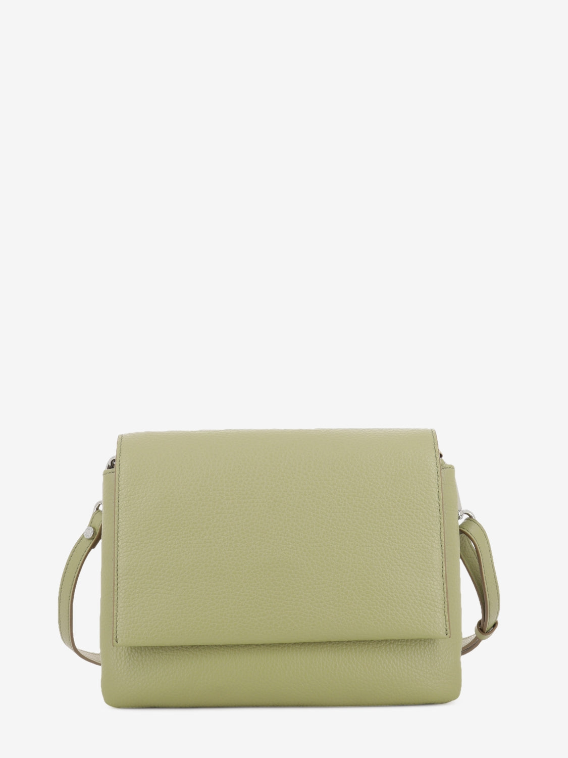 Borsa in pelle Three verde