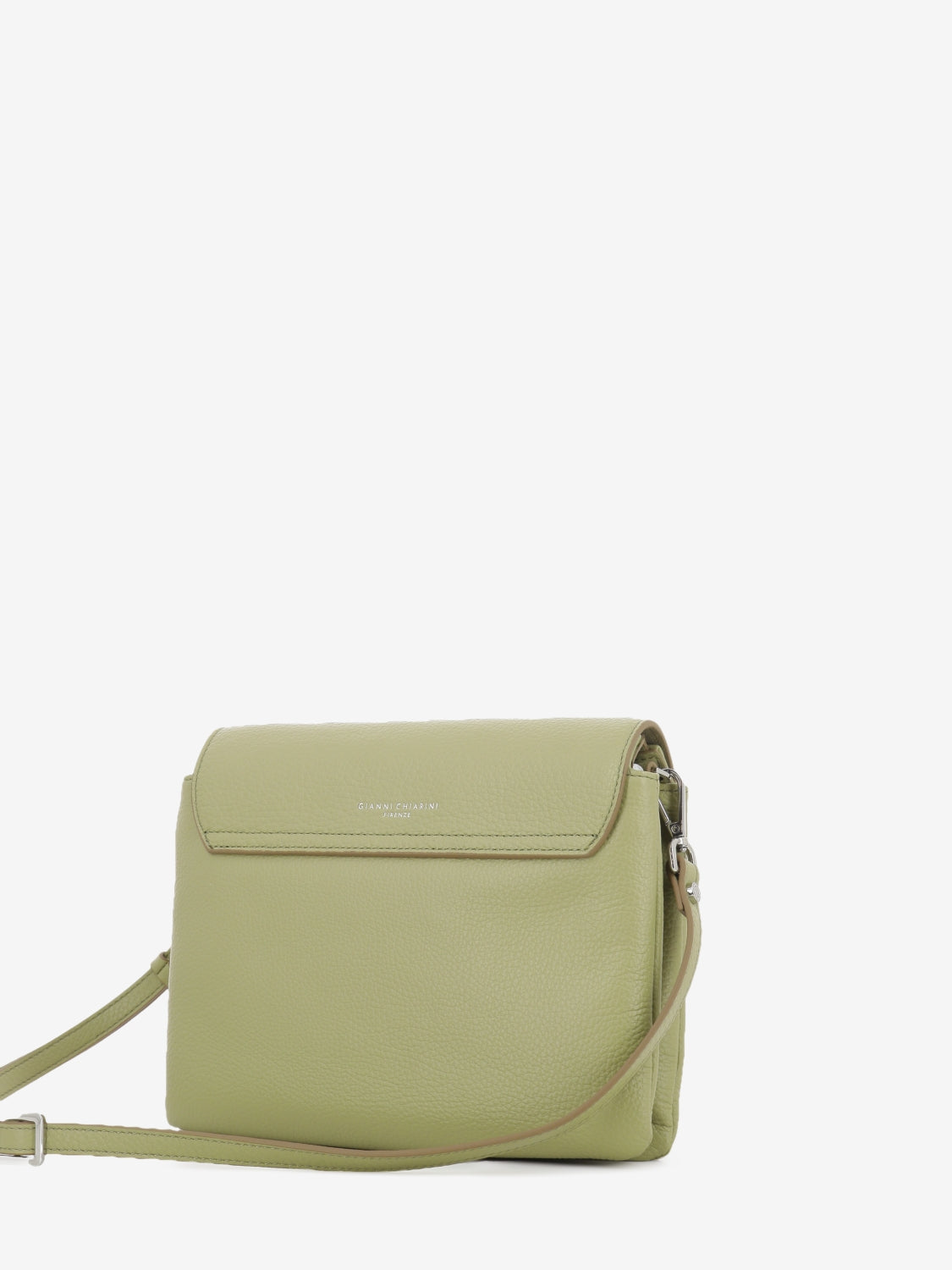 Borsa in pelle Three verde