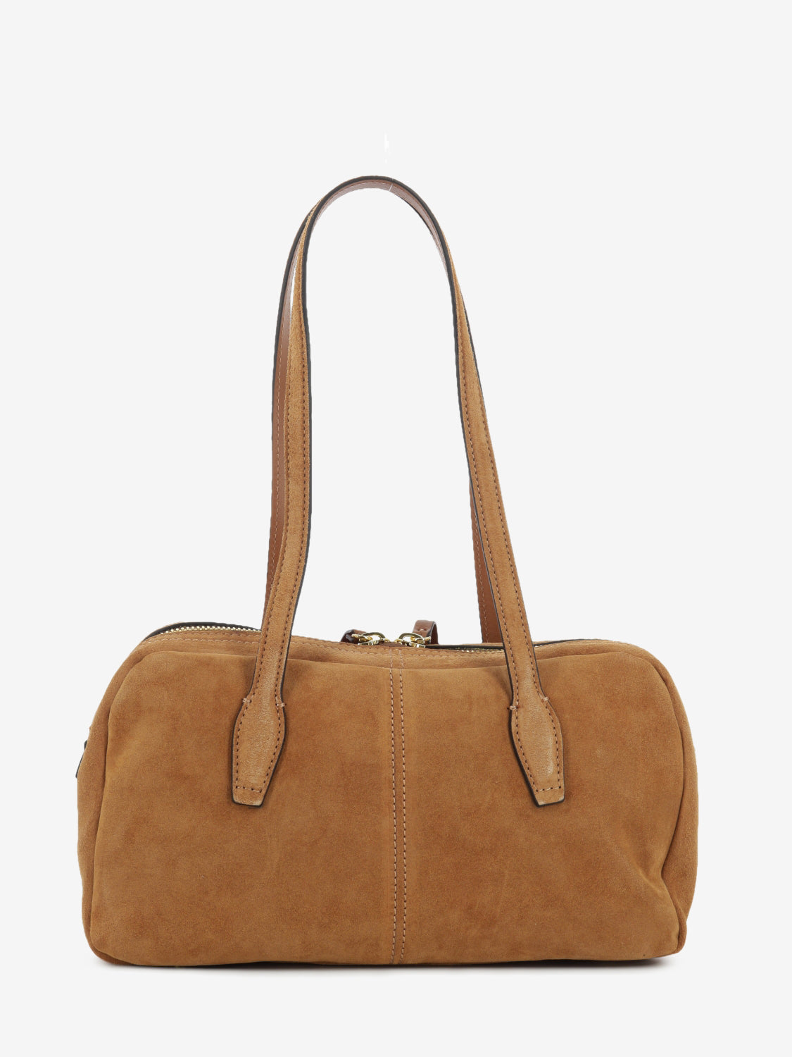Borsa in suede Aryna caramel