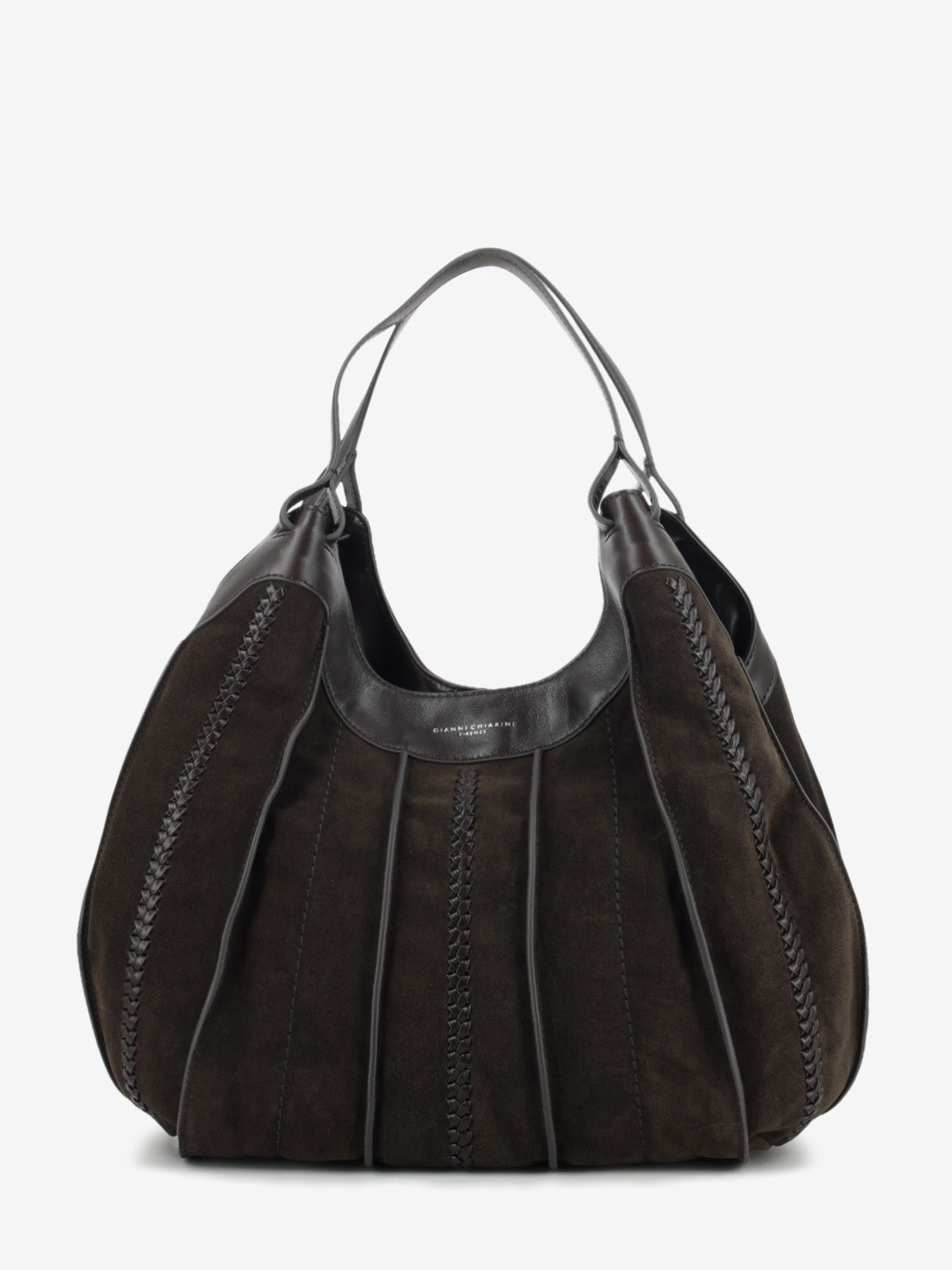 Borsa in suede Dua espresso