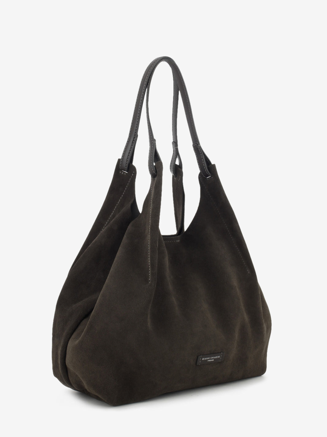 Borsa in suede Dua moka