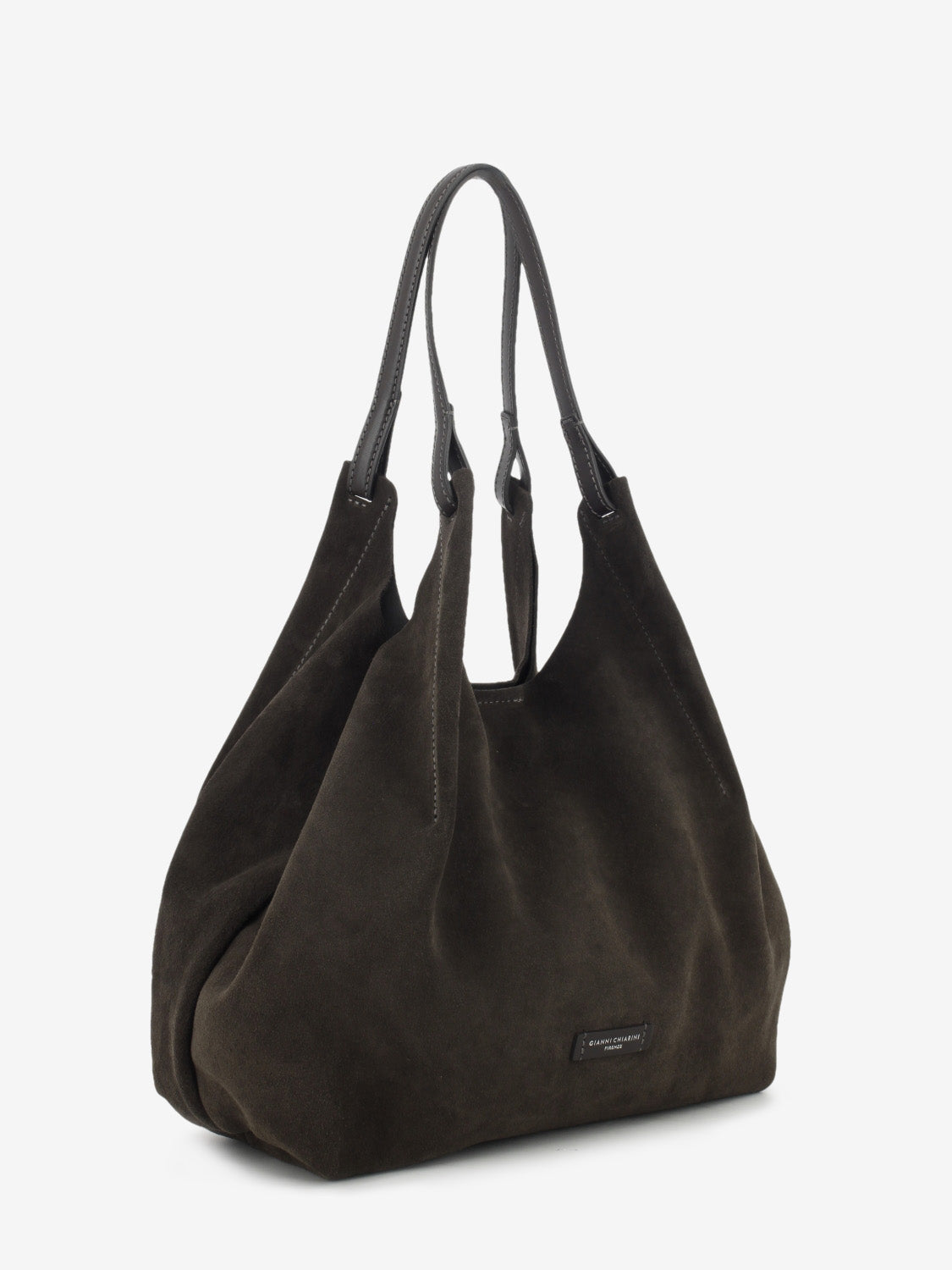 Borsa in suede Dua moka