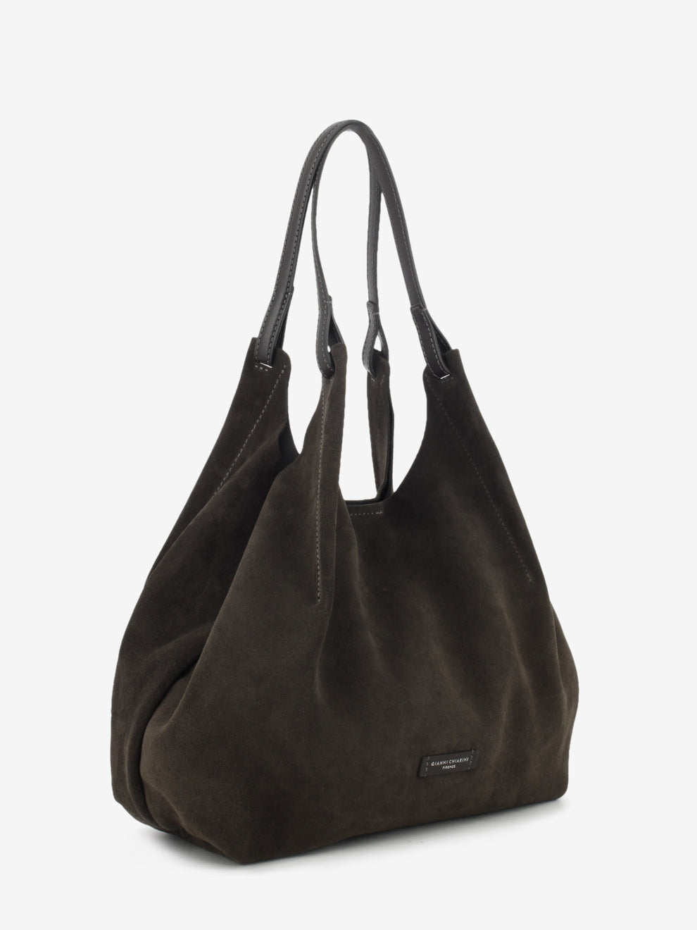 Borsa in suede Dua moka