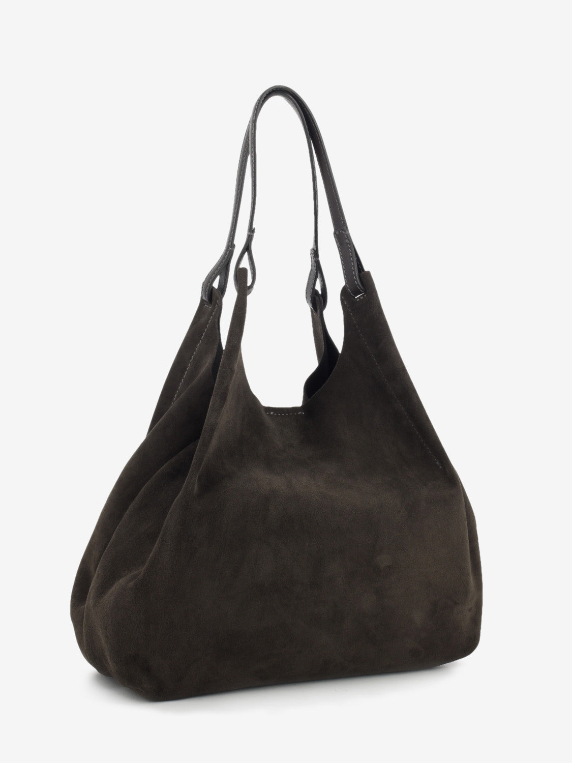 Borsa in suede Dua moka