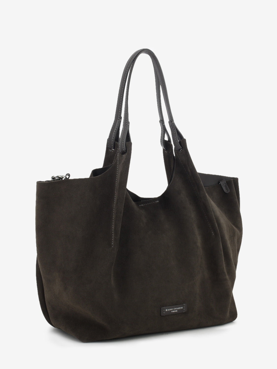 Borsa in suede Dua moka