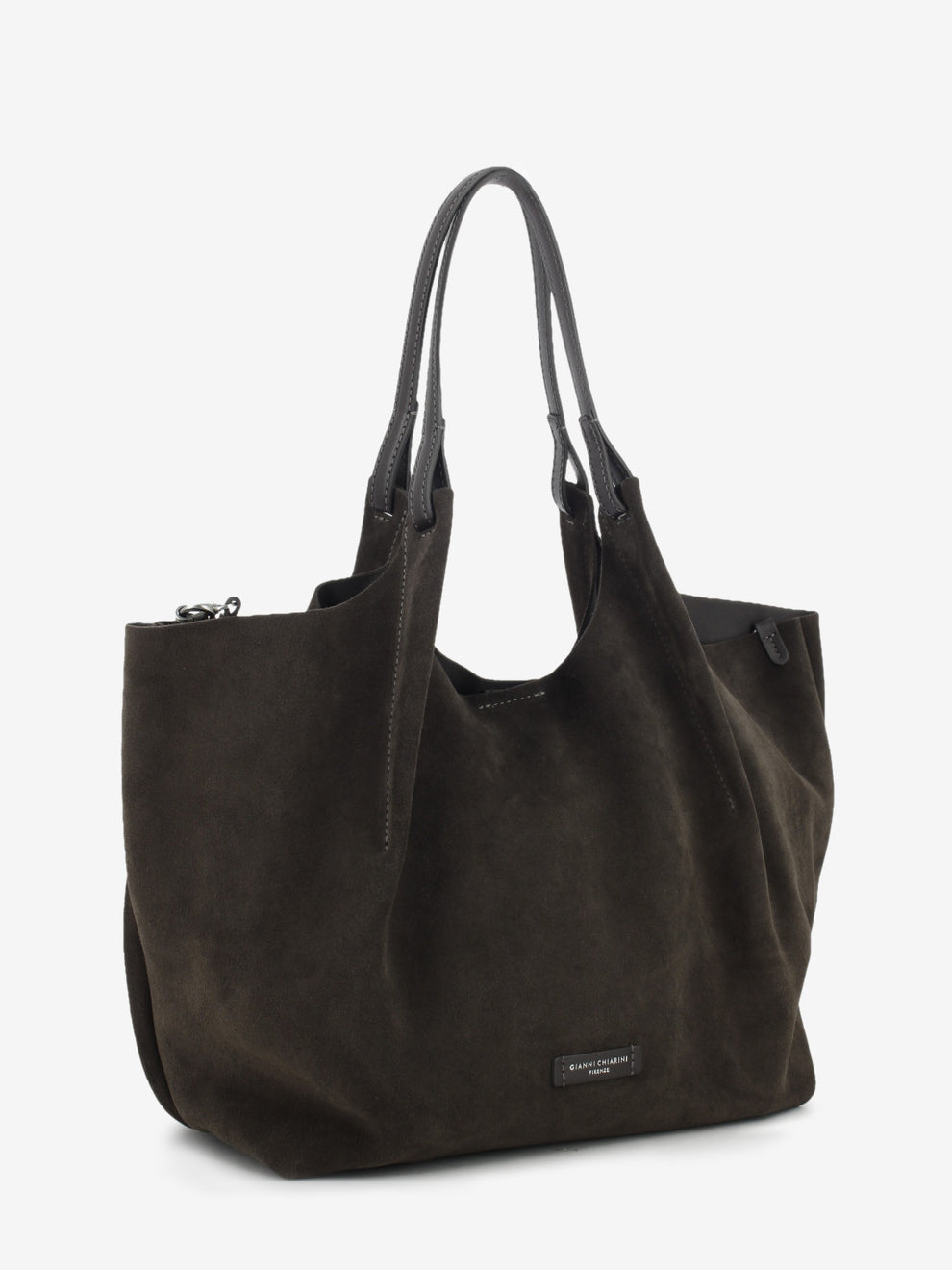Borsa in suede Dua moka