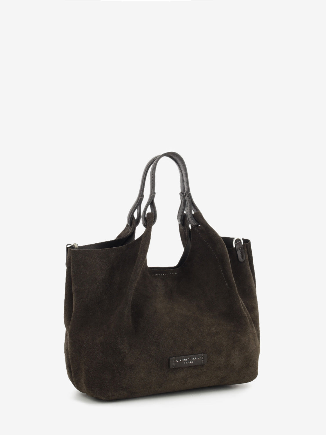 Borsa in suede Dua moka