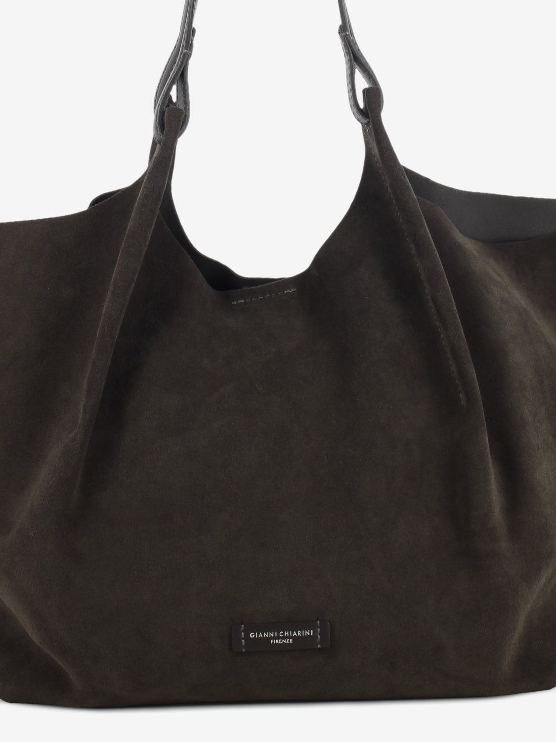 Borsa in suede Dua moka