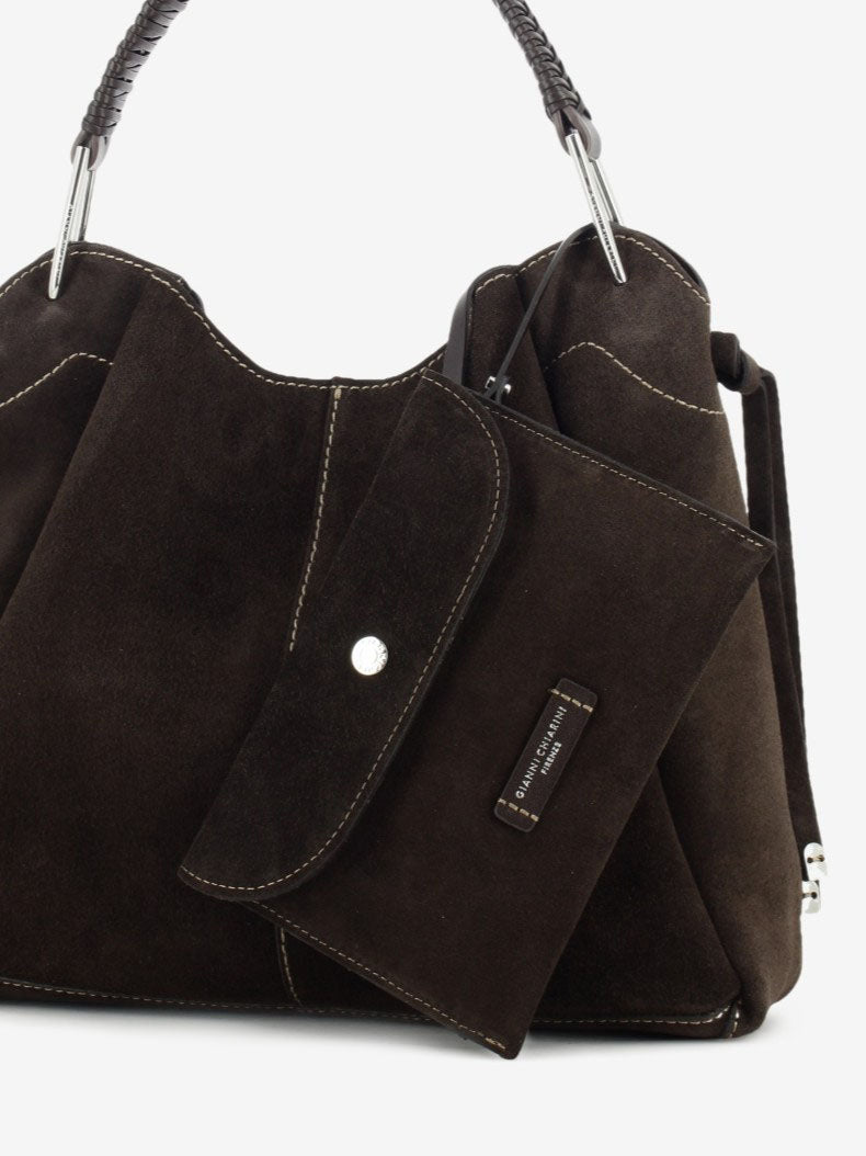 Borsa in suede Era moka