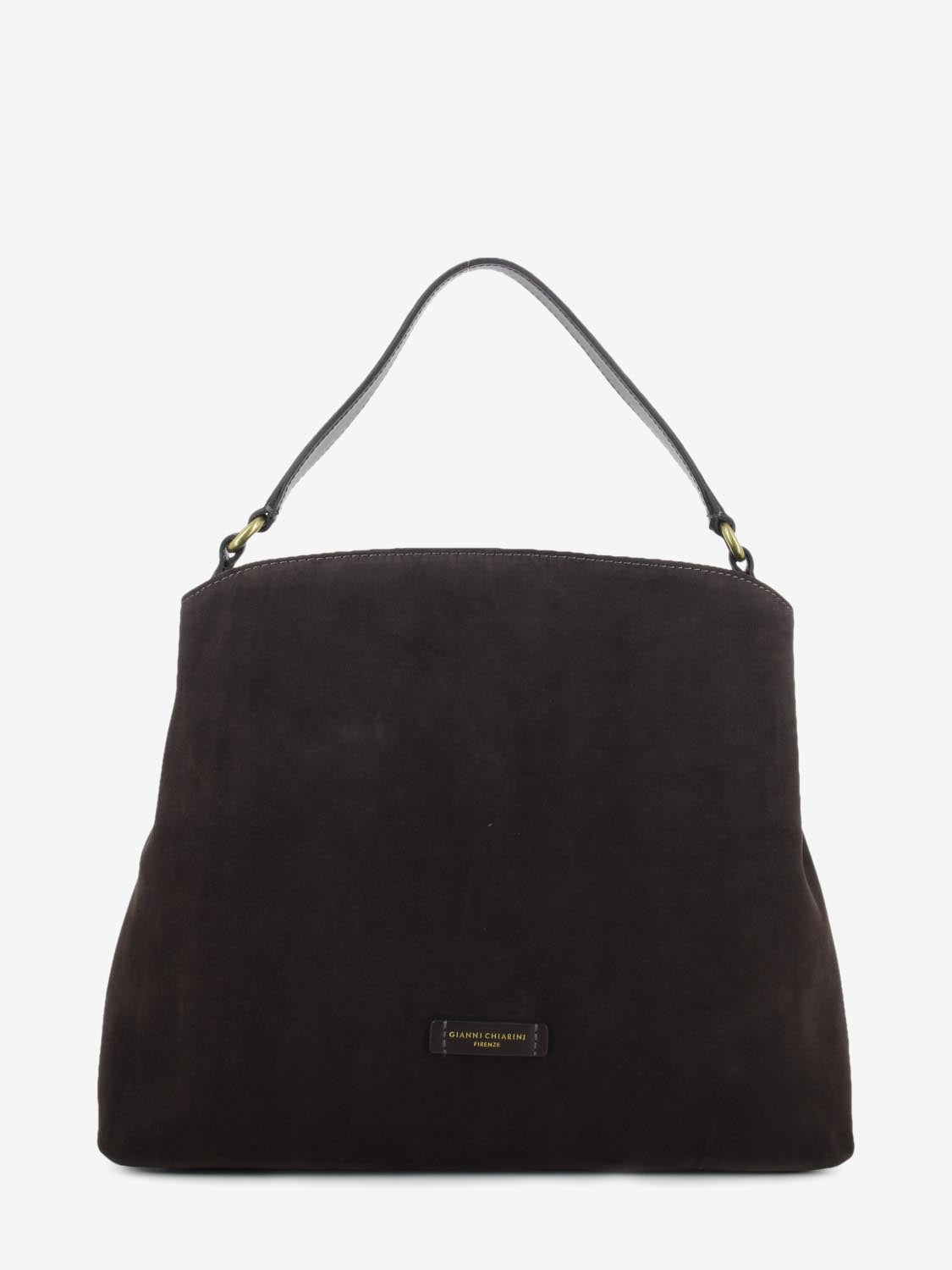 Borsa in suede Fiona L moka