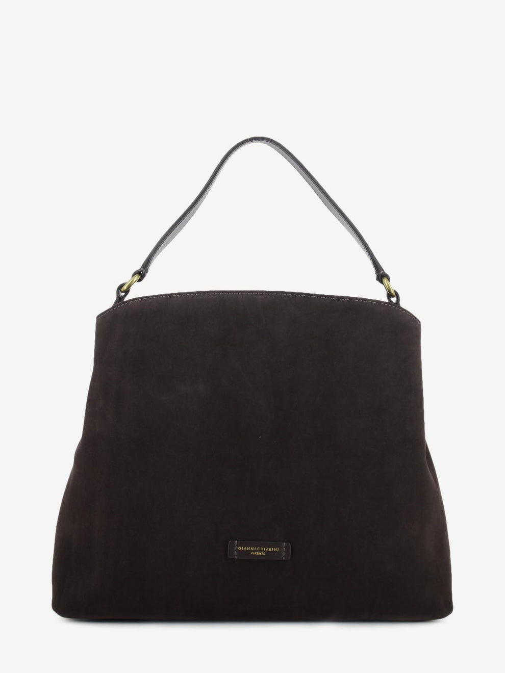 Borsa in suede Fiona L moka