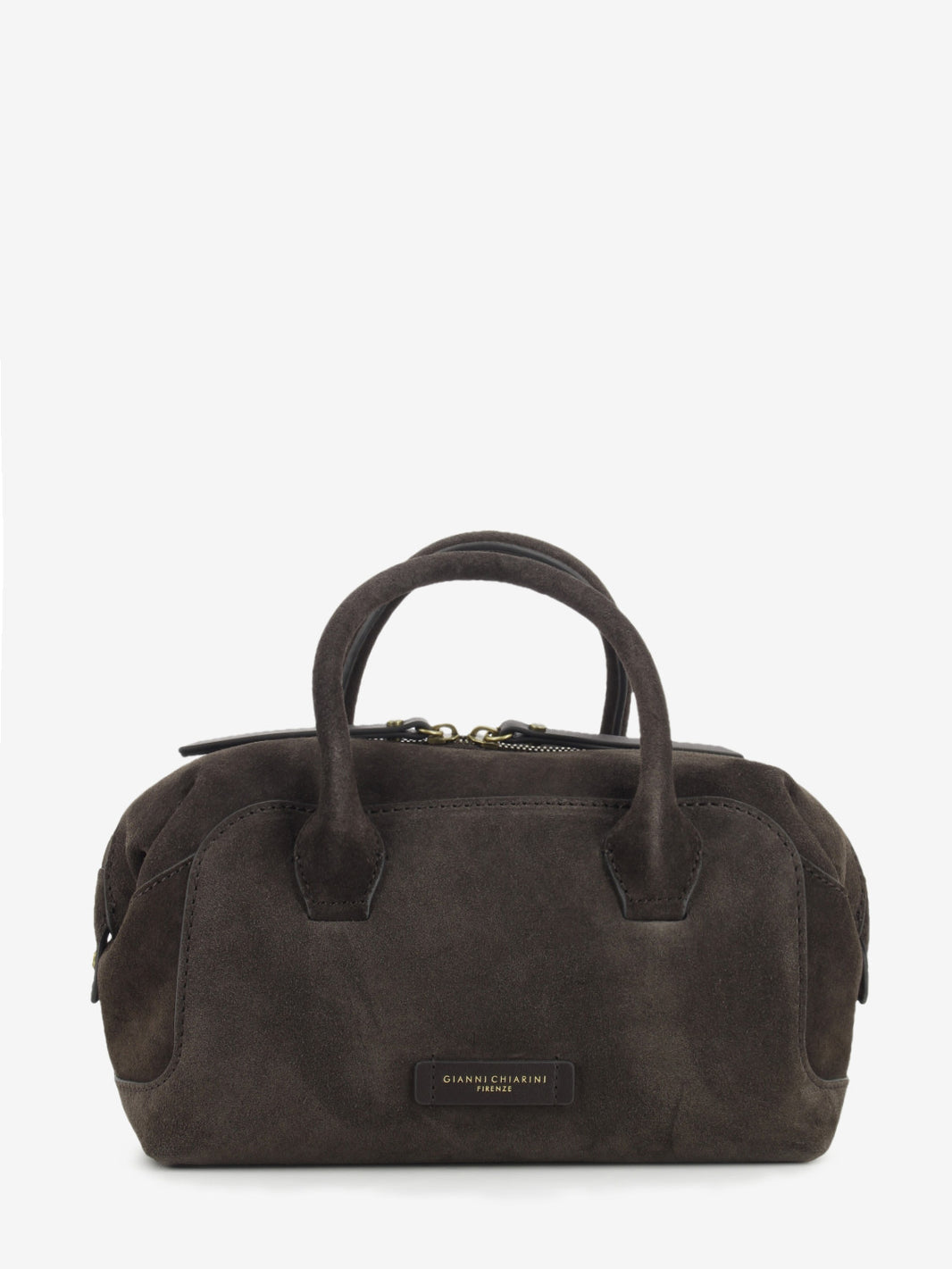 Borsa in suede Gemma moka