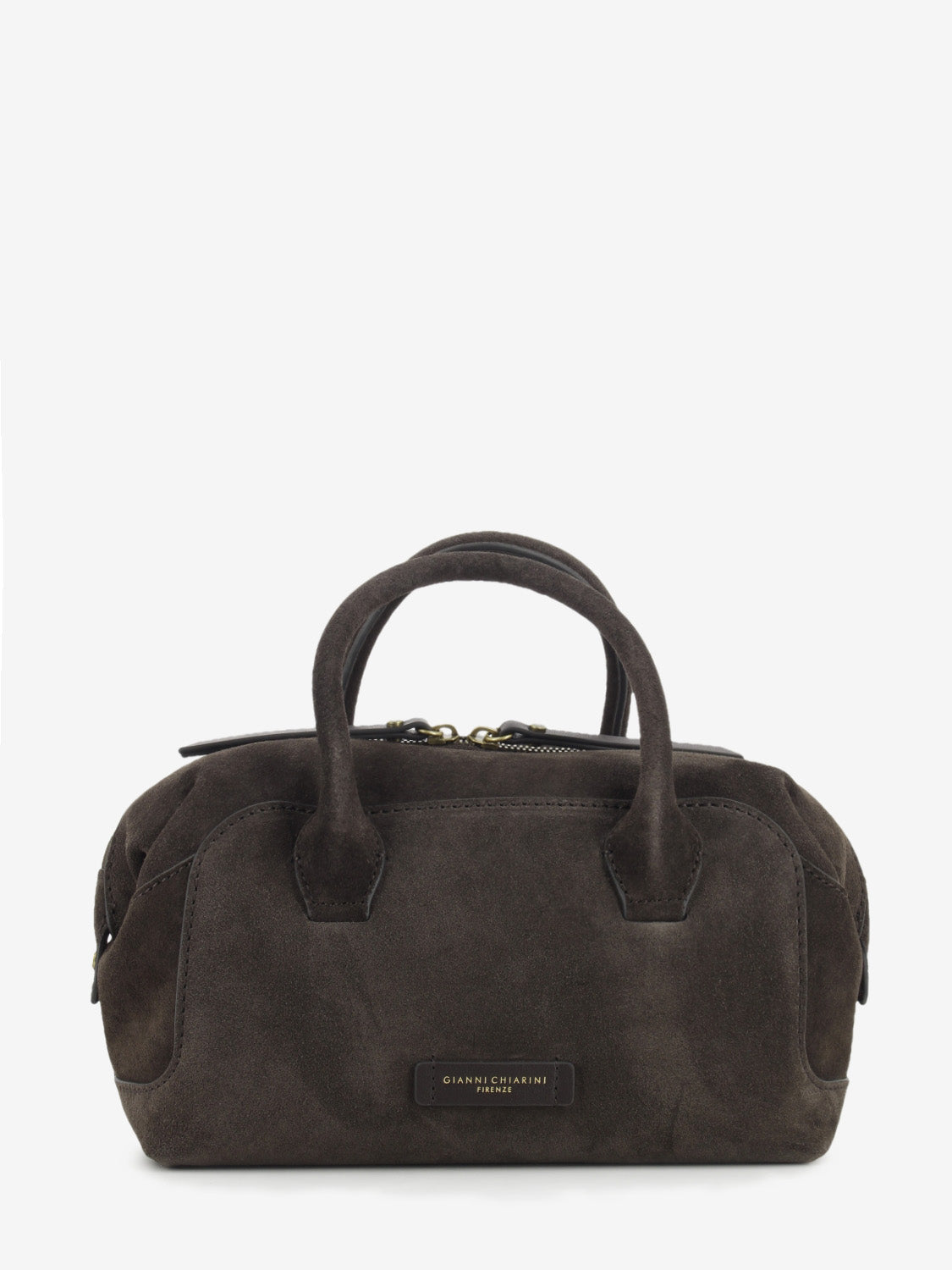 Borsa in suede Gemma moka