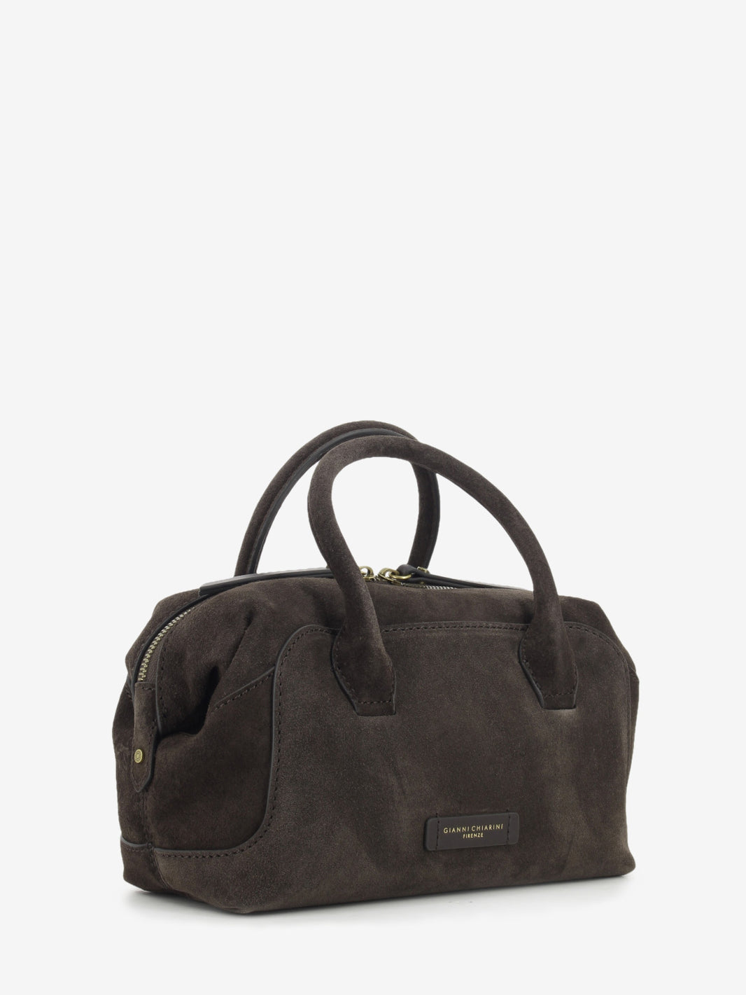 Borsa in suede Gemma moka