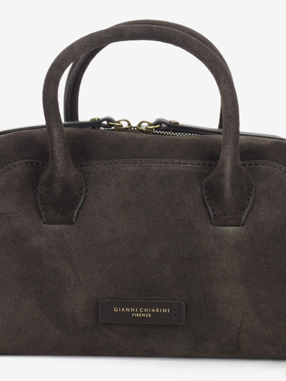 Borsa in suede Gemma moka